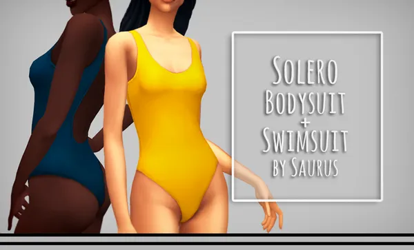 Solero bodysuit, swimsuit + accessory!