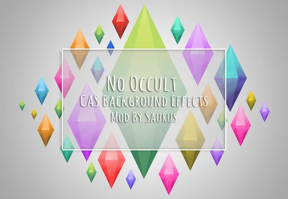 Mod: No Occult CAS Background Effects