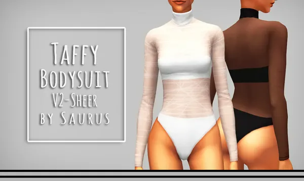 Taffy Bodysuit V2 - Sheer