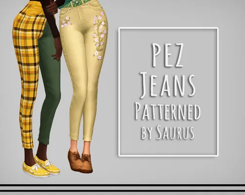 Pez Jeans -Patterns