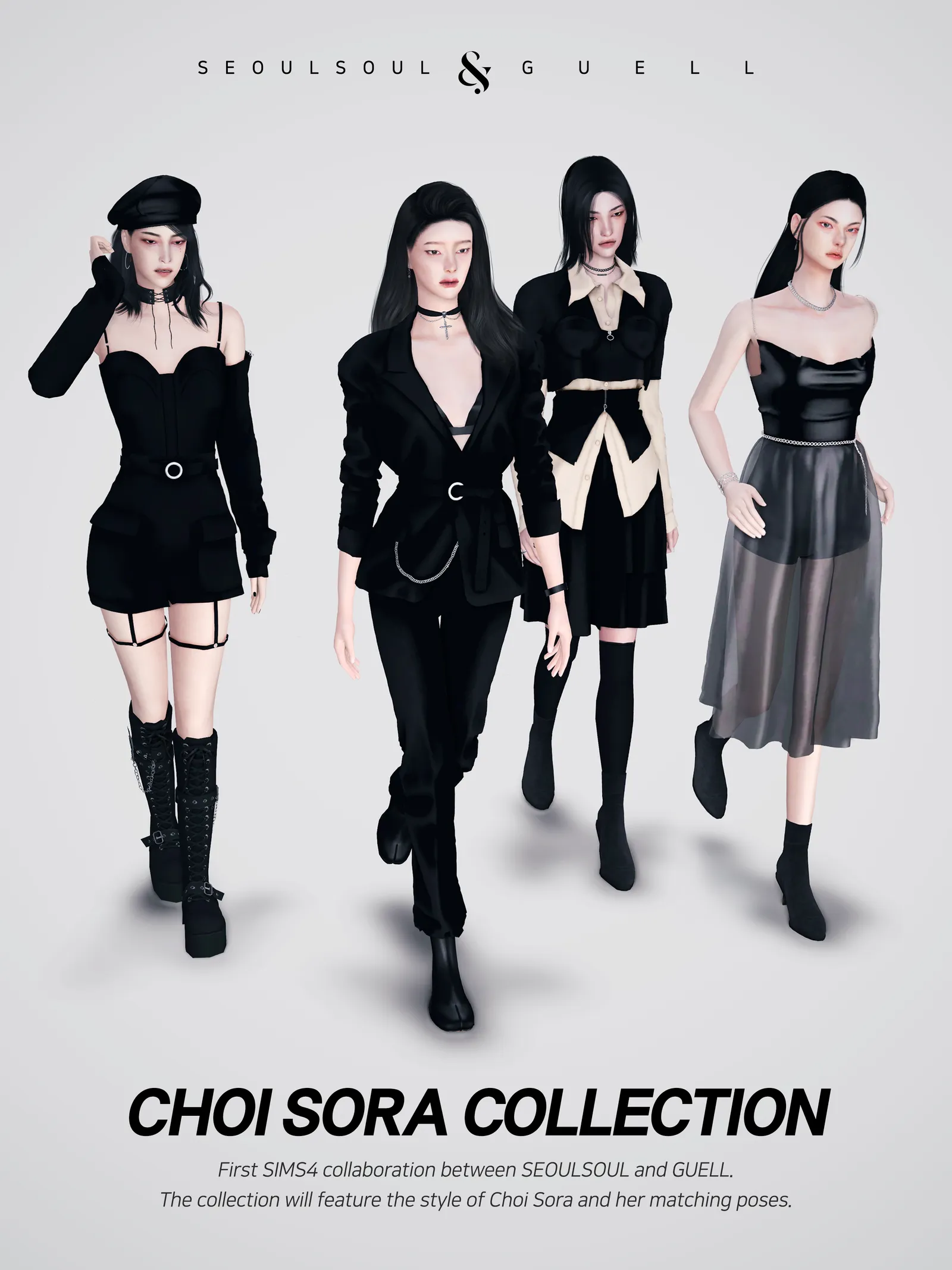[Collaboration With GUELL] Choi Sora Collection #04