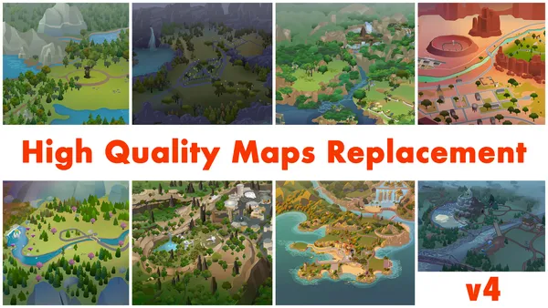 High Quality Maps Replacement *Copperdale Update*