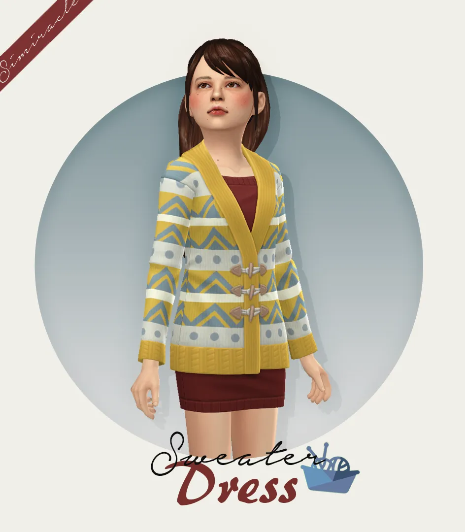 Sweater Dress - Kids Version 