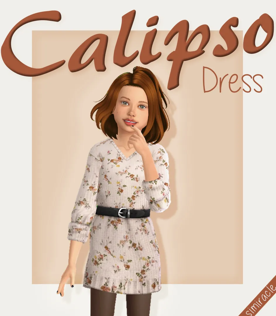Adrienpastel Calipso Dress - Kids Version 
