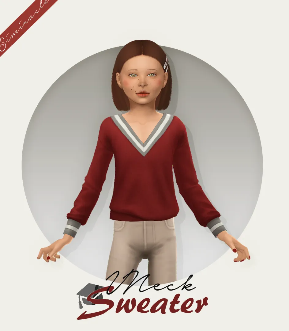 VNeck Sweater - Kids Version 