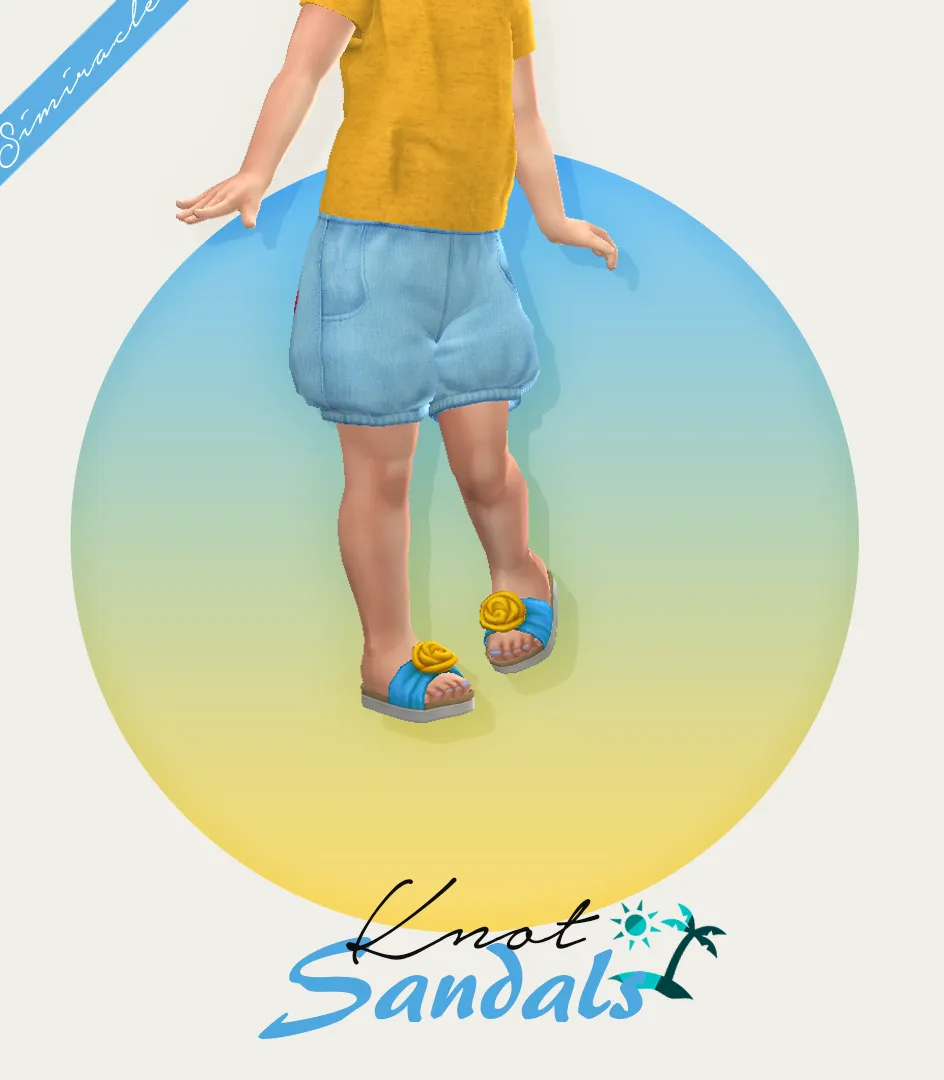 Knot Sandals - Toddler Version 