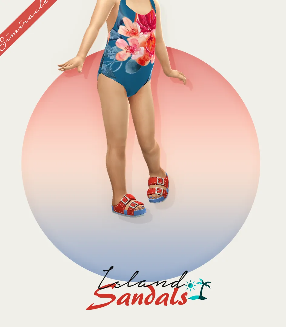 Island Sandals - Toddler Version