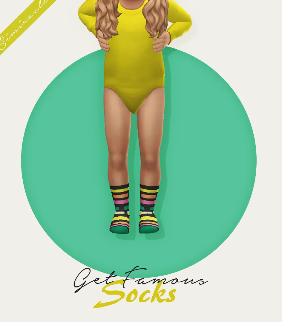 Get Famous Socks - Enabled for Kids & Toddlers 