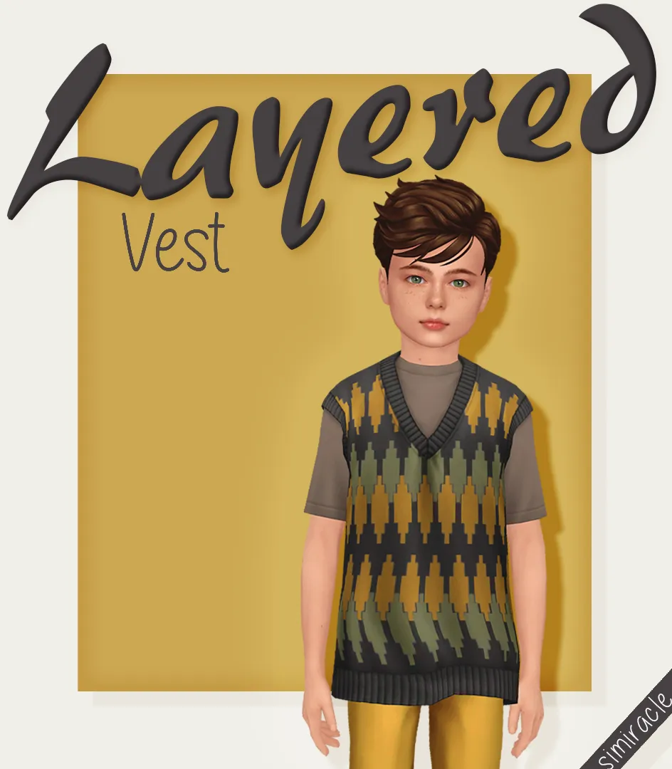 Layered Vest - Kids Version 