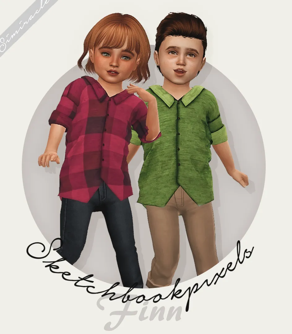 @sketchbookpixels Finn - Kids & Toddlers - 3T4
