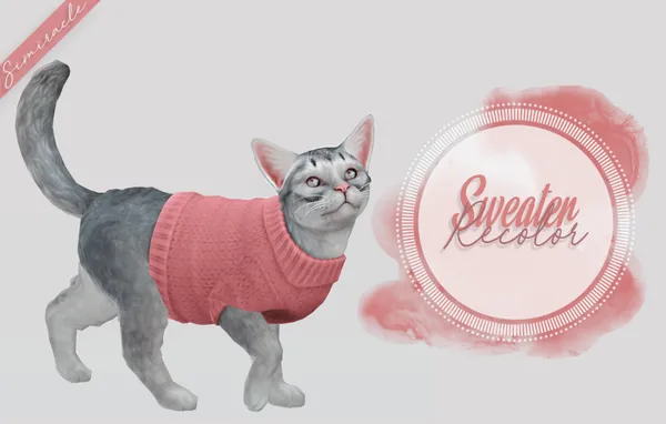 Sweater Recolor - Cats