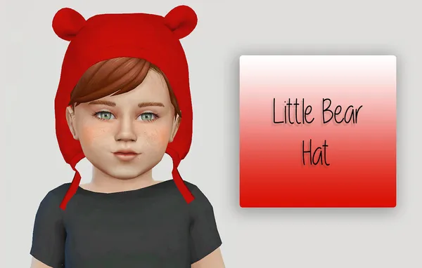 Little Bear Hat - 3T4 