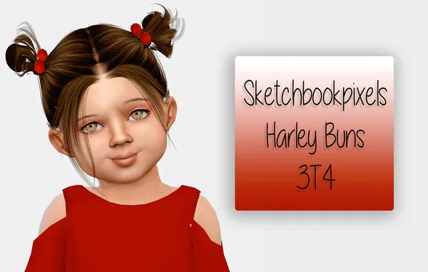 Sketchbookpixels Harley Buns - 3T4 