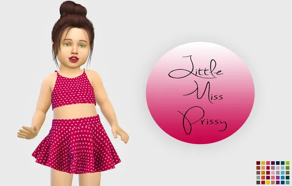 Pixelicecreamz Little Miss Prissy - Recolor