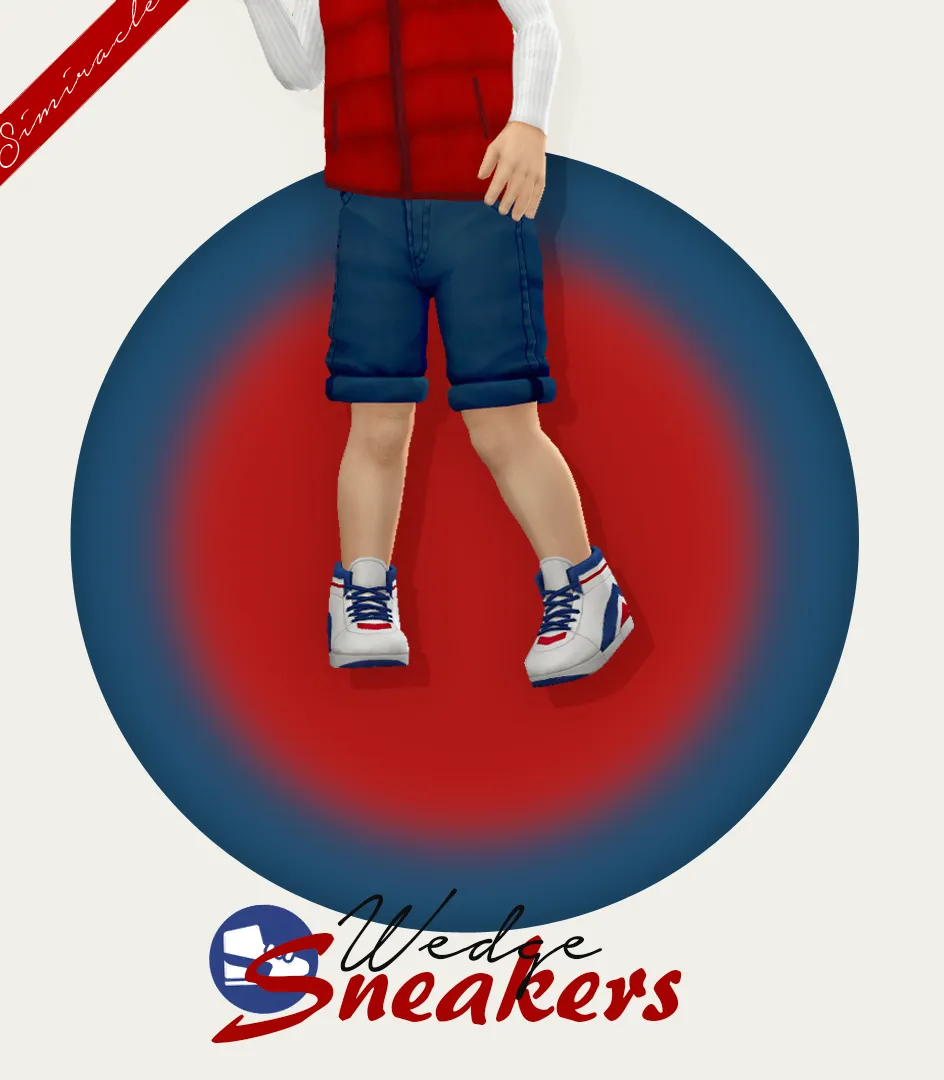 Wedge Sneakers - Toddler Version 