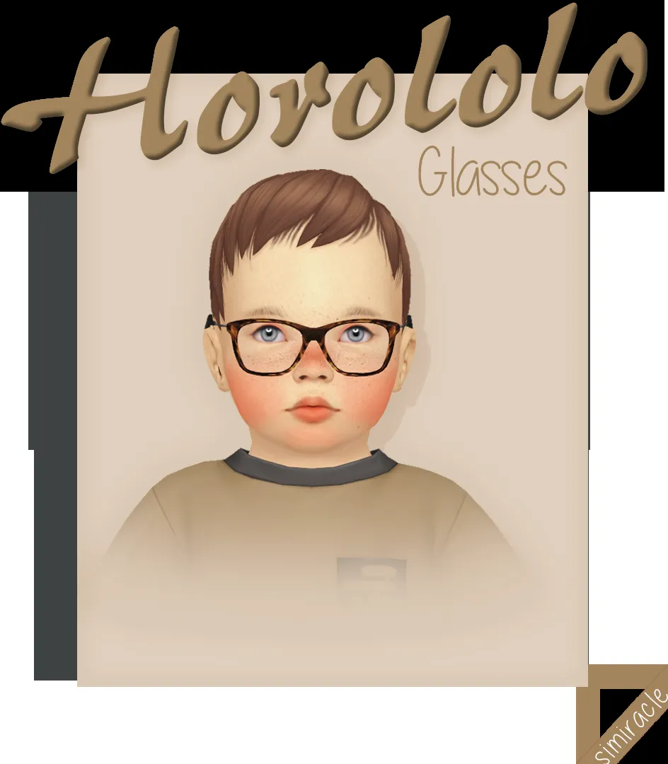 HOROLOLO Glasses  - Infant Version ♥