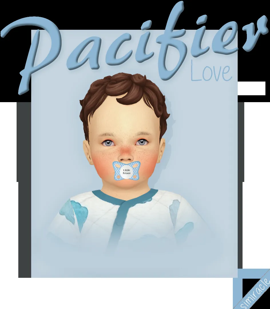 Pacifier Love -  Infant Version - 3T4 