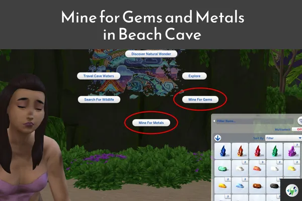 Mine in Beach Cave