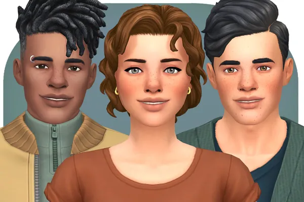 2 Back U Up 👧👦👩 Pose Pack for TS4 Gallery