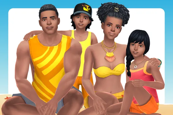 Family Time 

🏖️

 Family Pose for TS4 Gallery