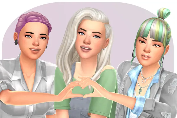 Heart 2 Heart 

💚

Friends Pose for TS4 Gallery