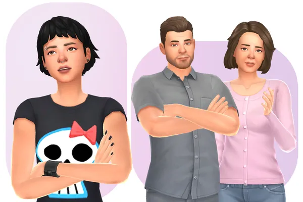 Teen Trouble 💀🎀



 Family Pose for TS4 Gallery