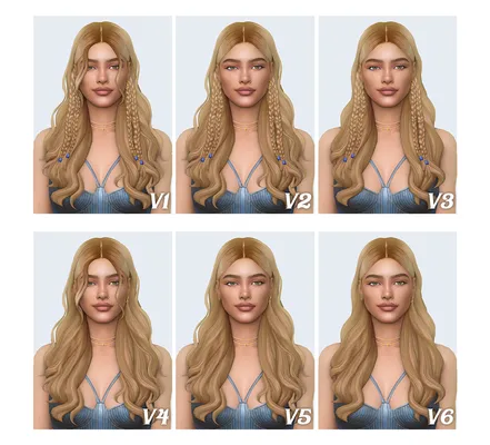 Venere Hairstyle by simstrouble 