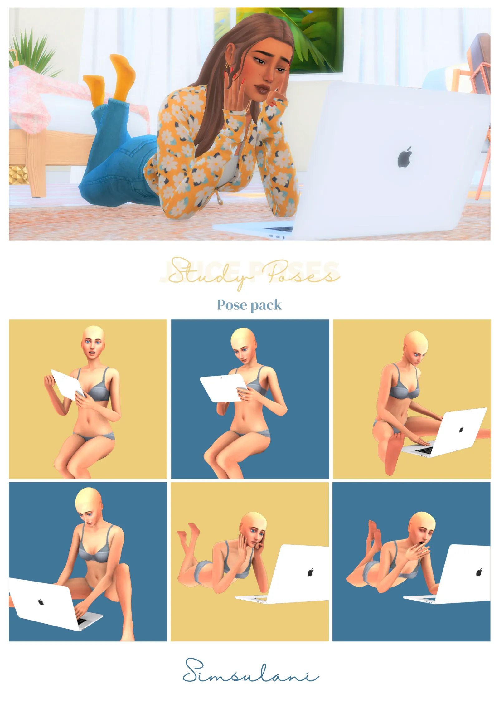 #198 Pose Pack - Study Poses