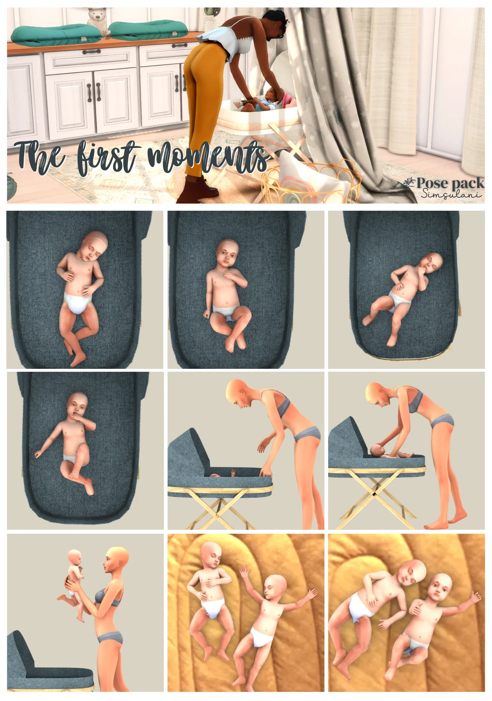 #177 Pose Pack - The First Moments