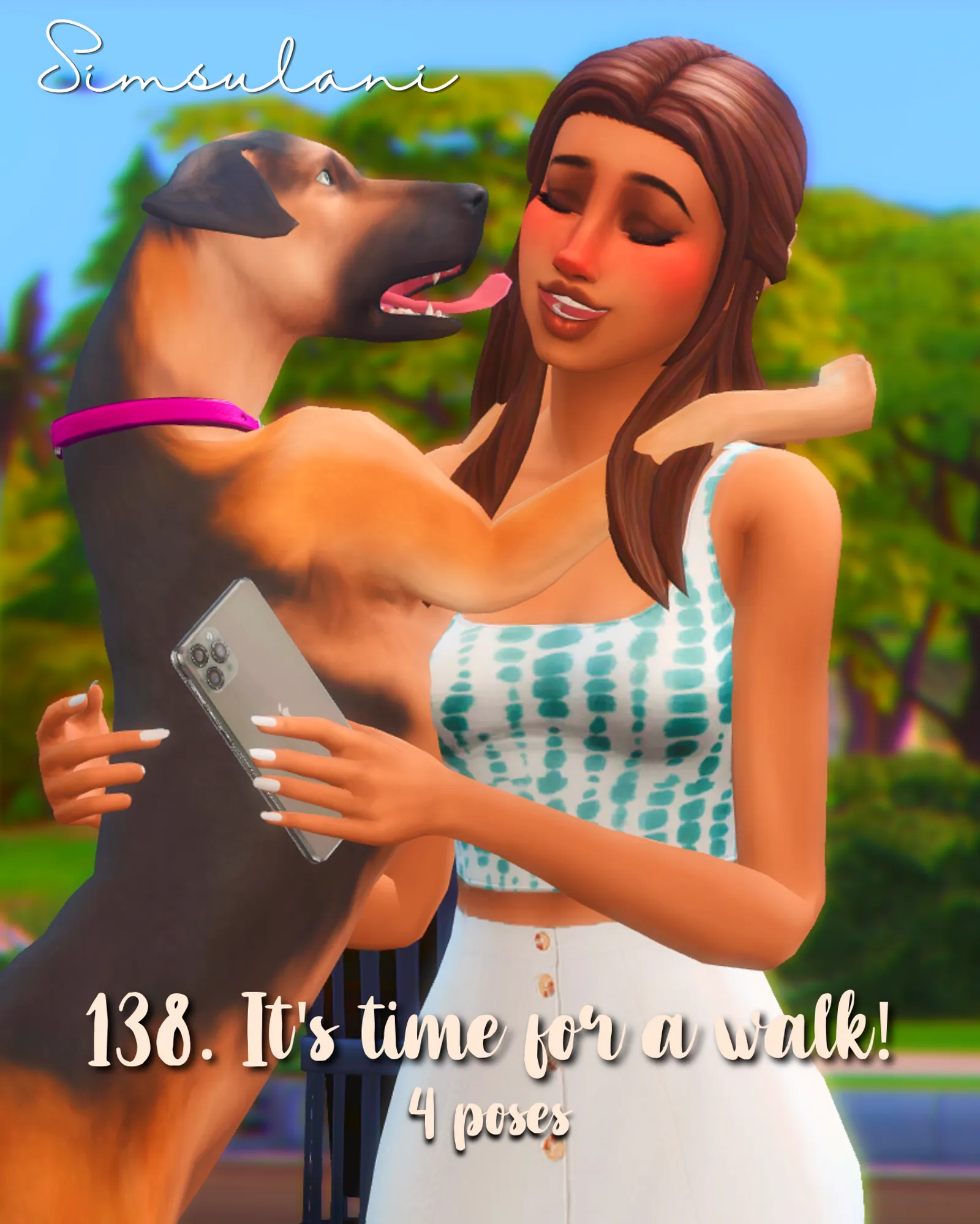 #138 Pose Pack - It's time for a walk! 