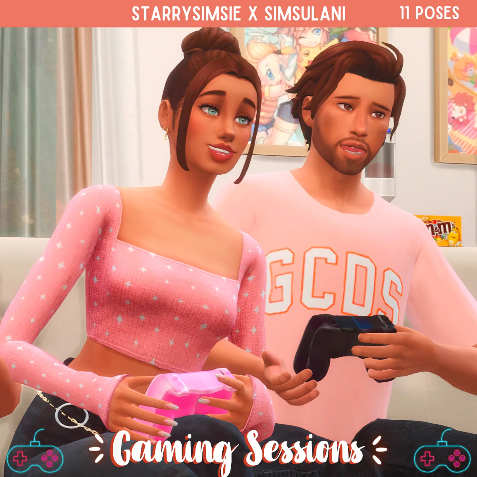 Starrysimsie x Simsulani - Gaming Sessions ?