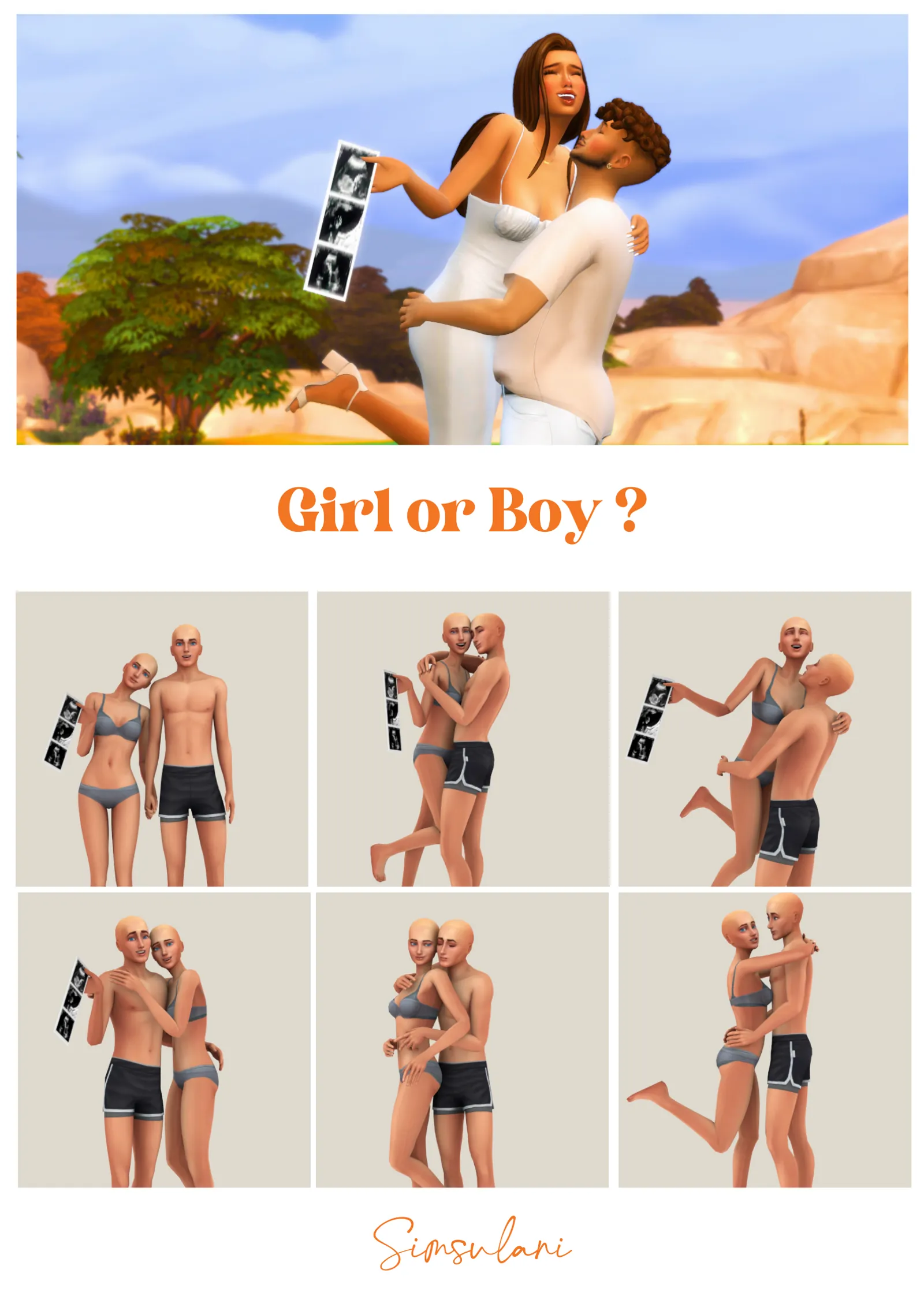 #276 Pose Pack | Girl or Boy ? 