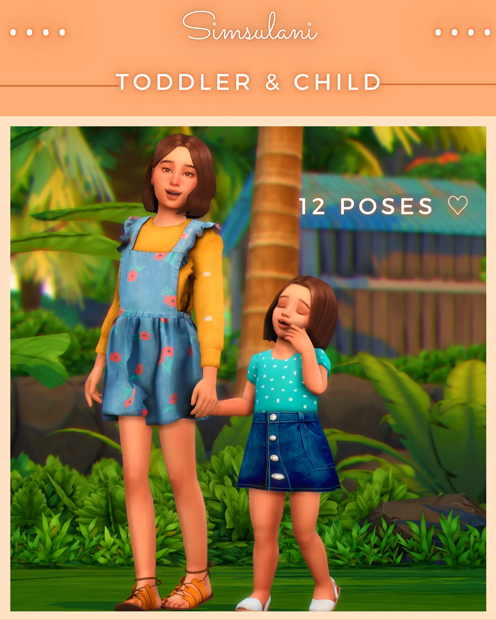 #82 Pose Pack "Toddler & Child"
