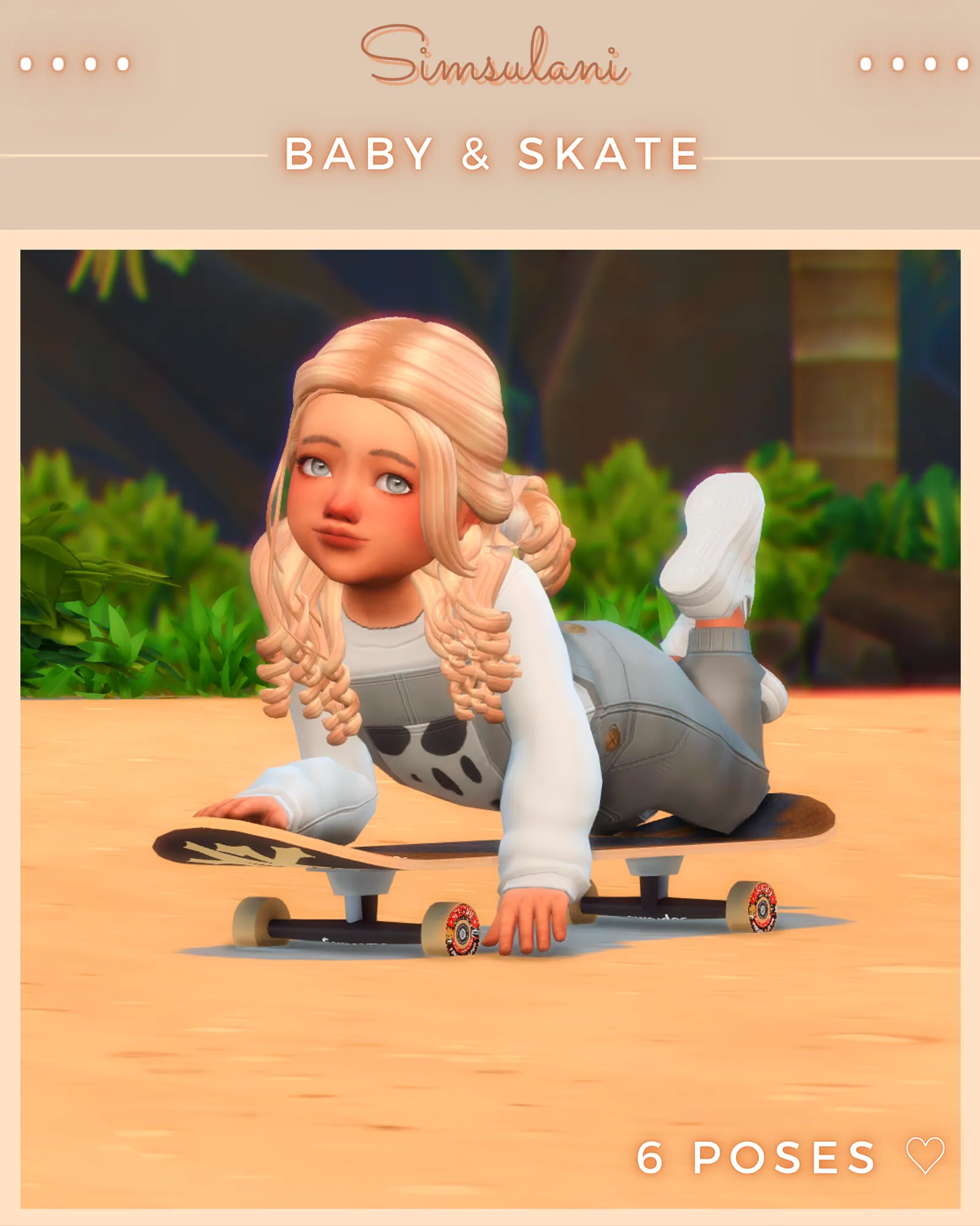 #79 Pose Pack "Baby & Skate"