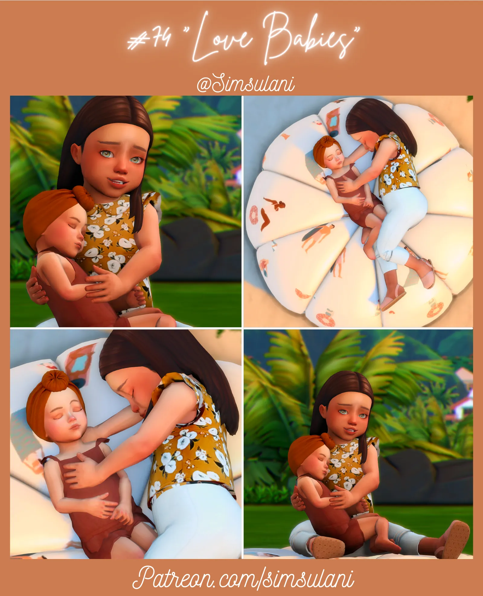 #74 Poses Pack "Love Babies"