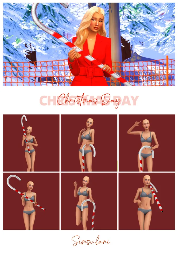 #309 Pose Pack | Christmas Day 