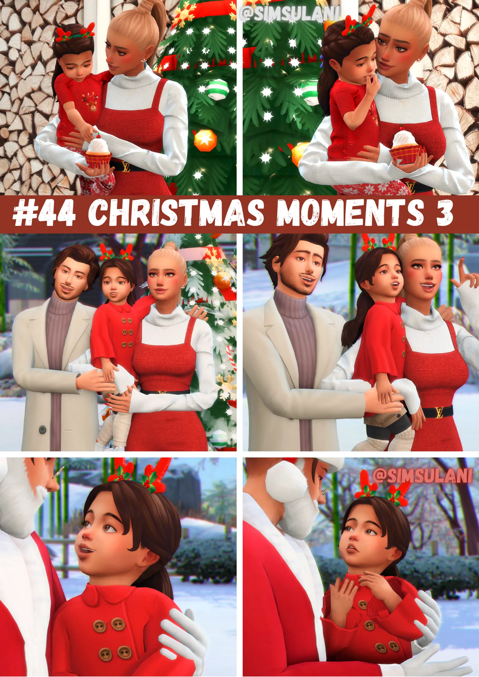 #44 Poses Pack Christmas Moments 3 