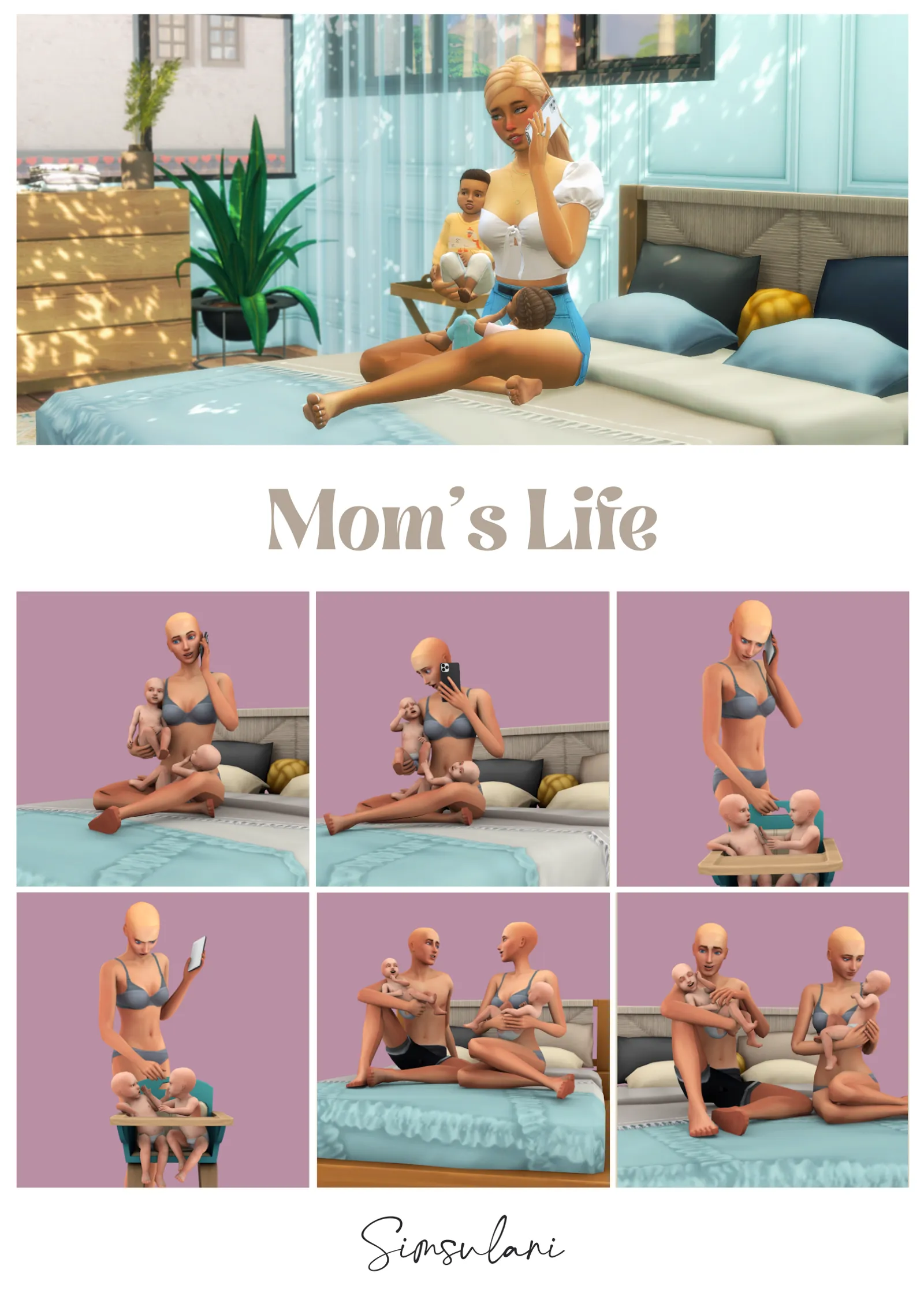 #263 Pose Pack | Mom's Life (free) 