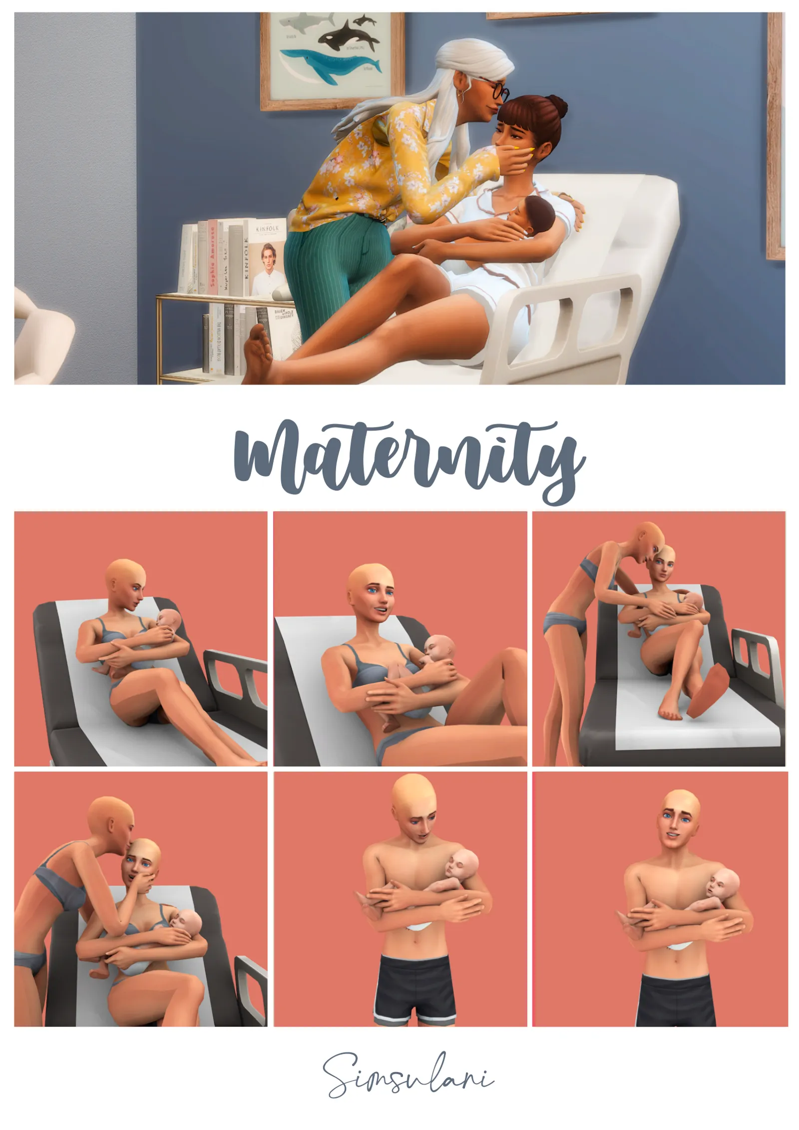 #239 Pose Pack - Maternity (free 26 May)