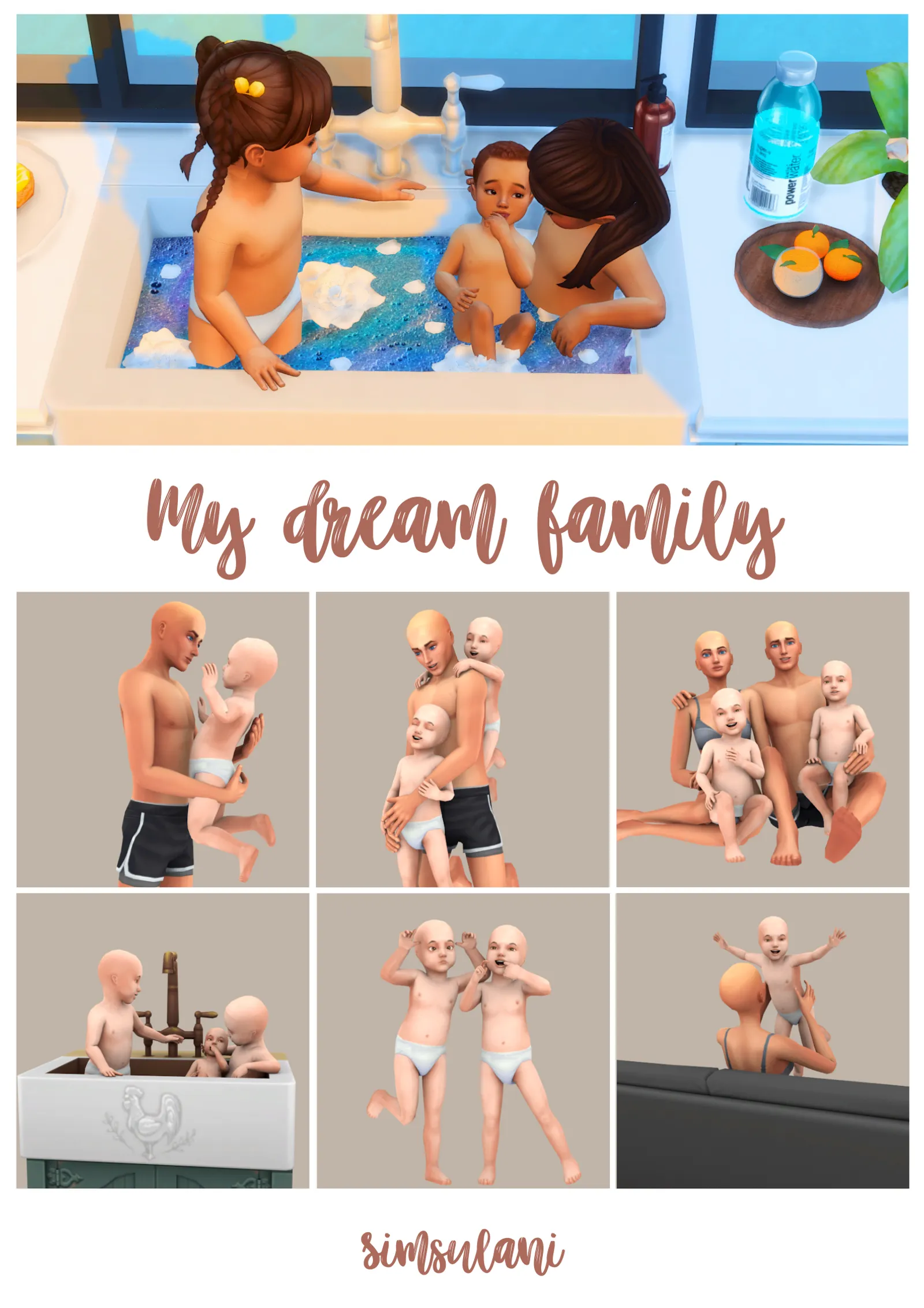 #237 Pose Pack - My Dream Family