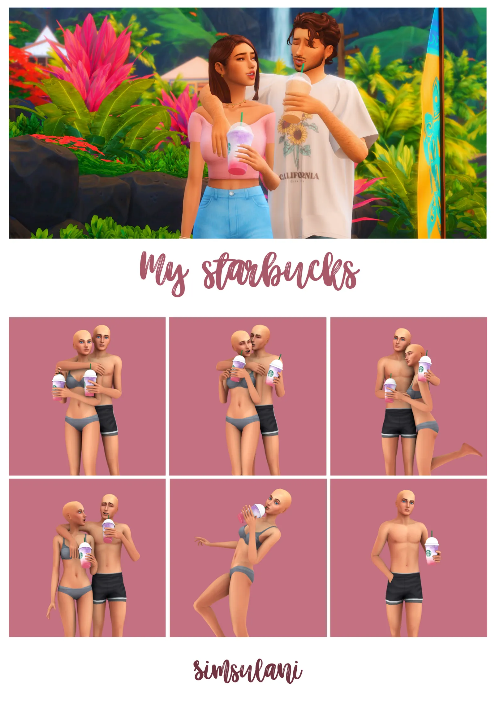#233 Pose Pack - My starbuck 2 (free 14 May) 