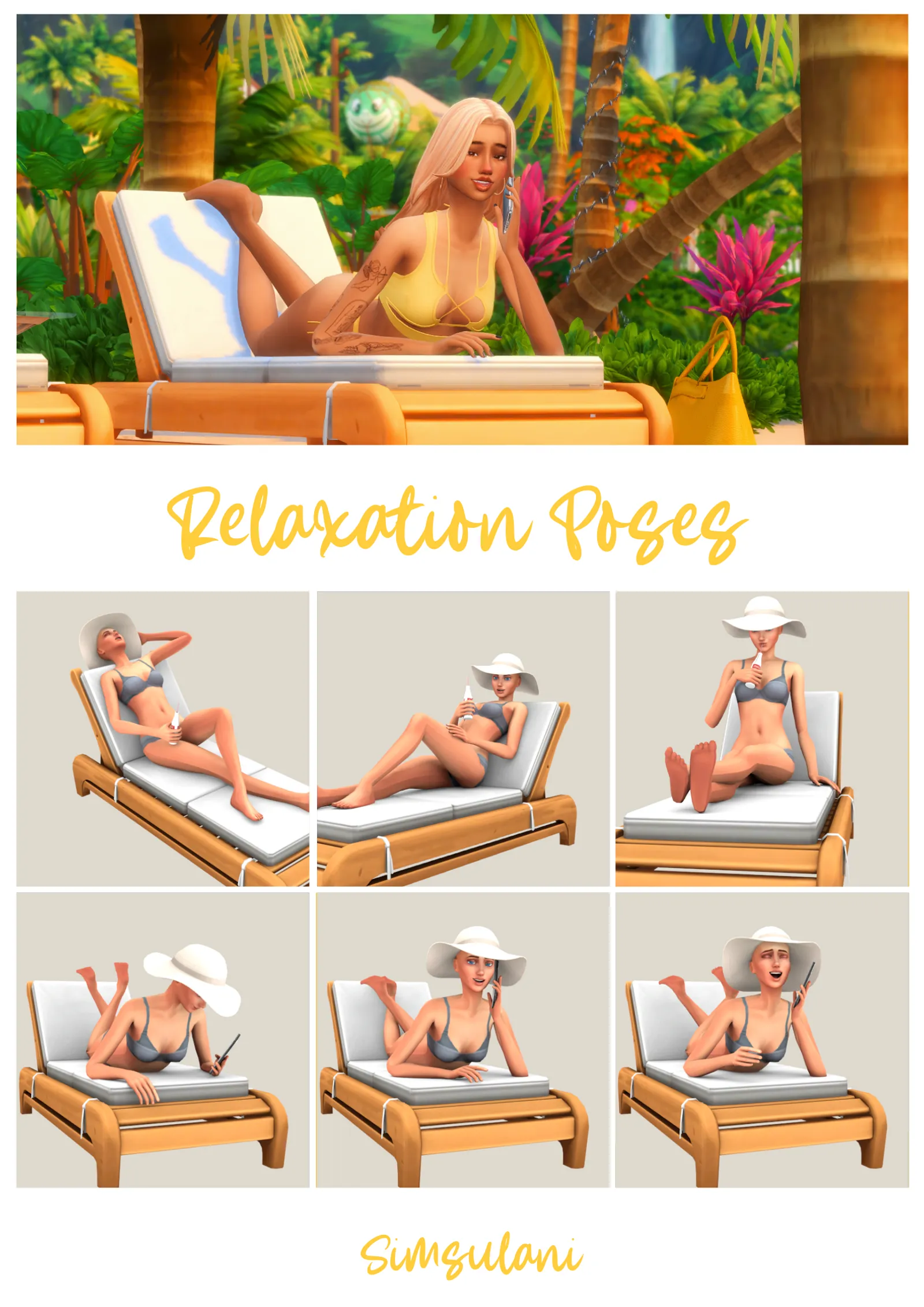 #211 Pose Pack - Relaxation Poses