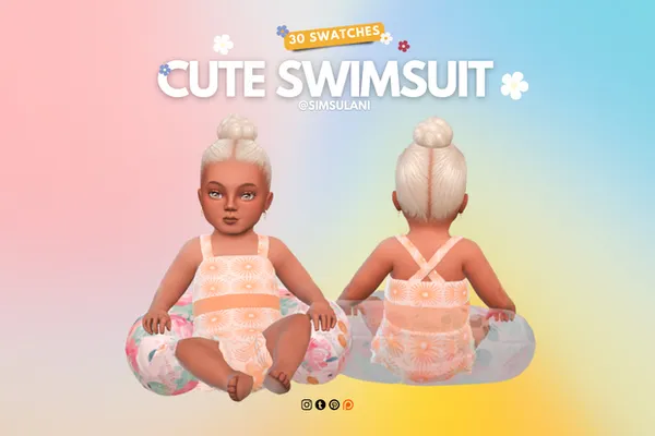 #Clothes | Cute Swimsuit | Infant (free) 