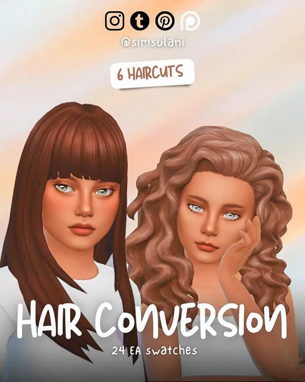 #HAIR CONVERSION #1 | -> Child (Patreon) (free July 07)   