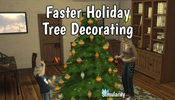 Faster Holiday Tree Decorating Mod