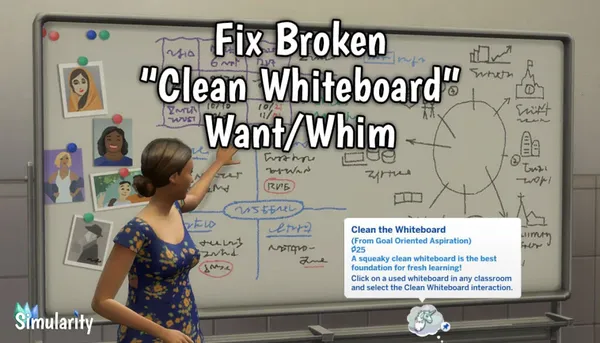 Fix Broken “Clean Whiteboard” Want