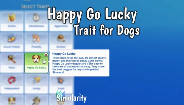 Happy Go Lucky Trait for Dogs