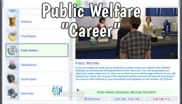 Public Welfare Career