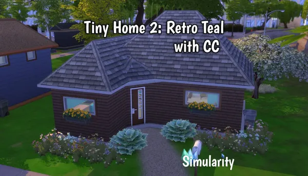 Tiny Home 2: Retro Teal – CC Version