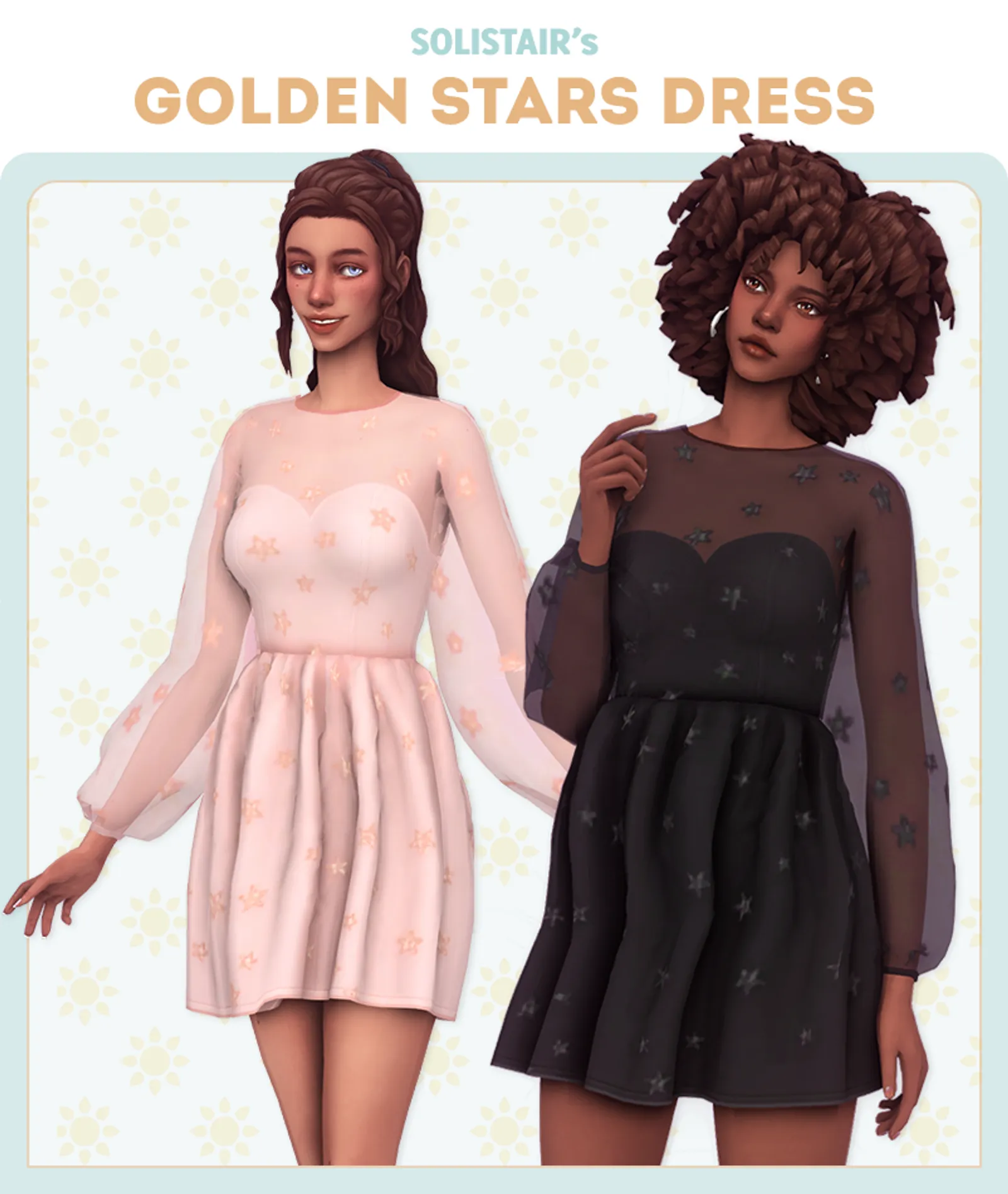Golden Stars Dress